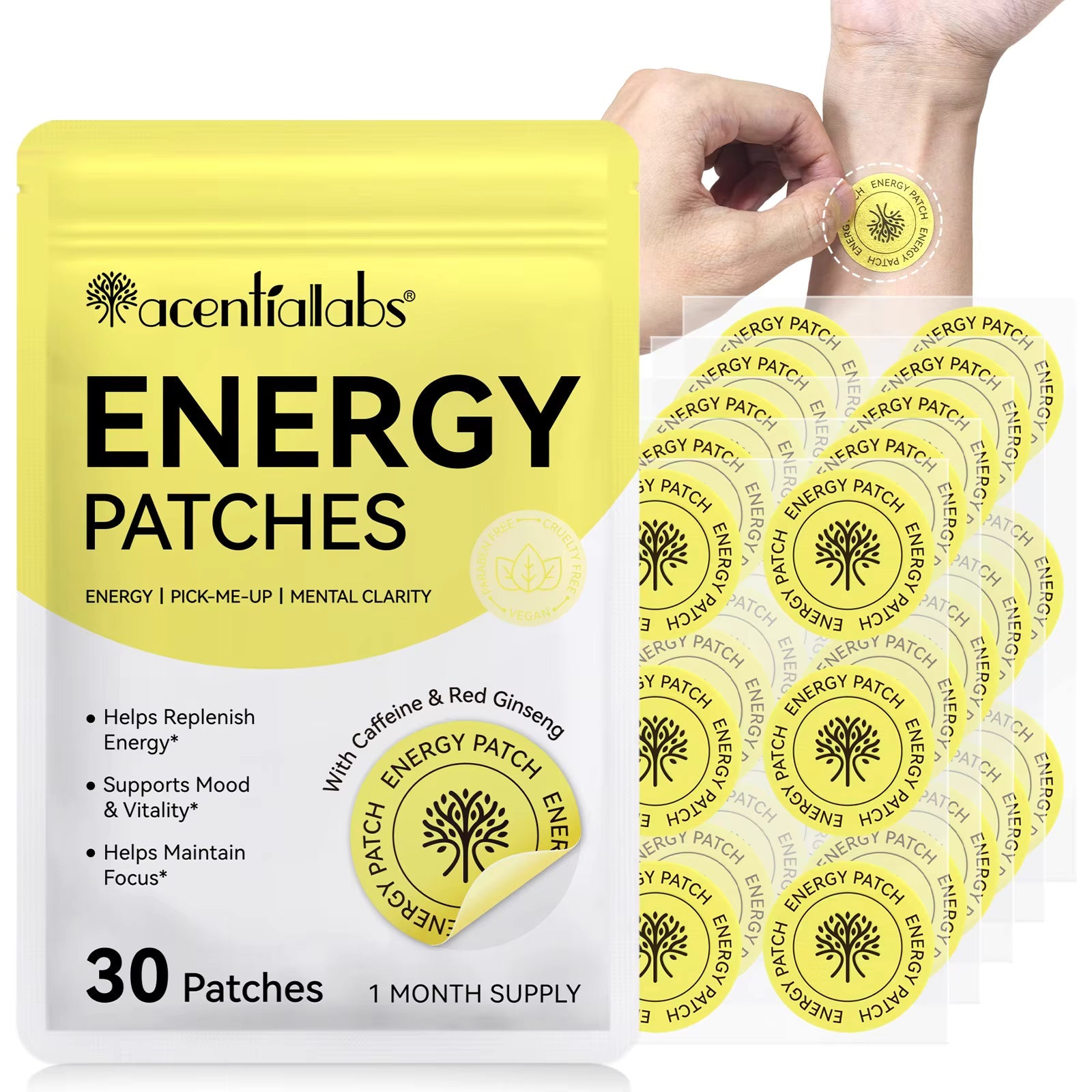 Energy Transdermal Patch – A Natural Boost for Your Day