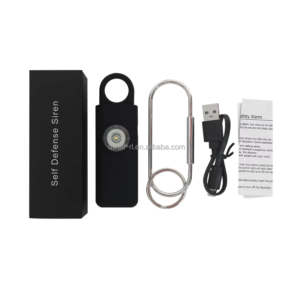 SOS Emergency Panic Alarm with GPS – 130dB Personal Safety Device for Women, Elderly & Kids