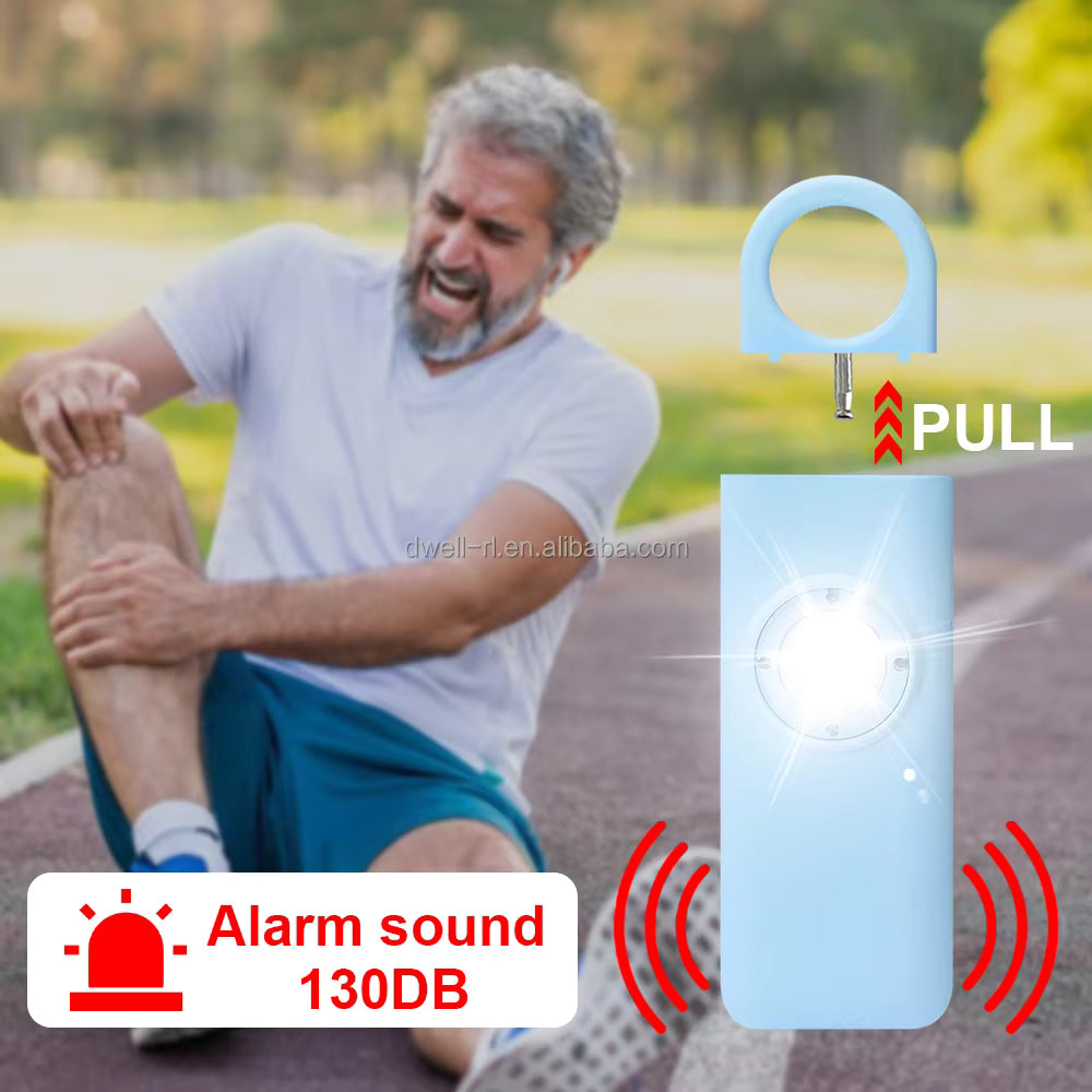 SOS Emergency Panic Alarm with GPS – 130dB Personal Safety Device for Women, Elderly & Kids