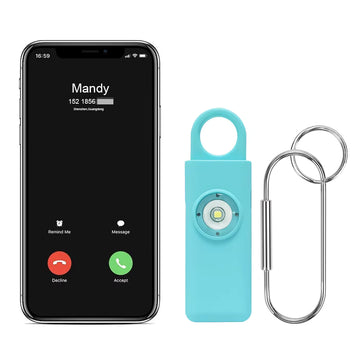 SOS Emergency Panic Alarm with GPS – 130dB Personal Safety Device for Women, Elderly & Kids