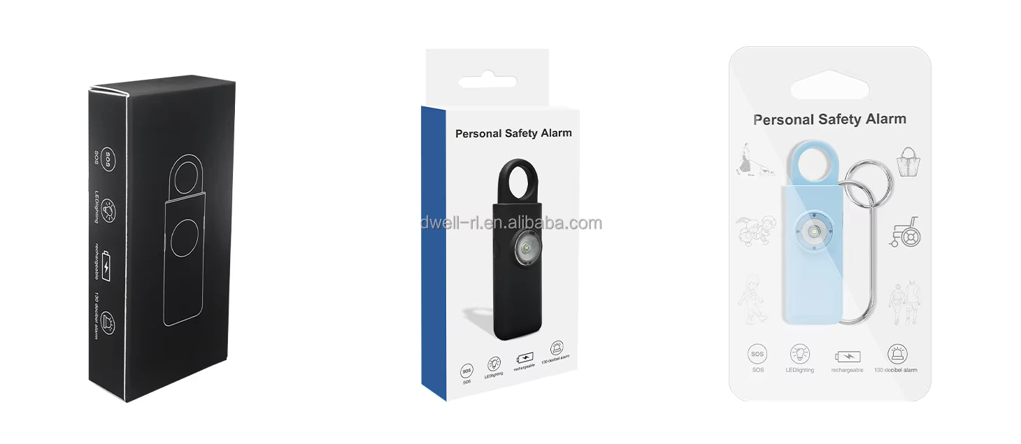 SOS Emergency Panic Alarm with GPS – 130dB Personal Safety Device for Women, Elderly & Kids