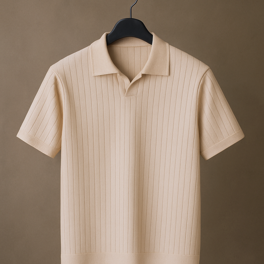 Biscuit Old Money Polo T-Shirt