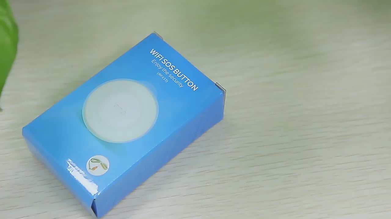 Tuya Smart WiFi SOS Emergency Button – Elderly Care, Personal Safety & Home Security Alarm
